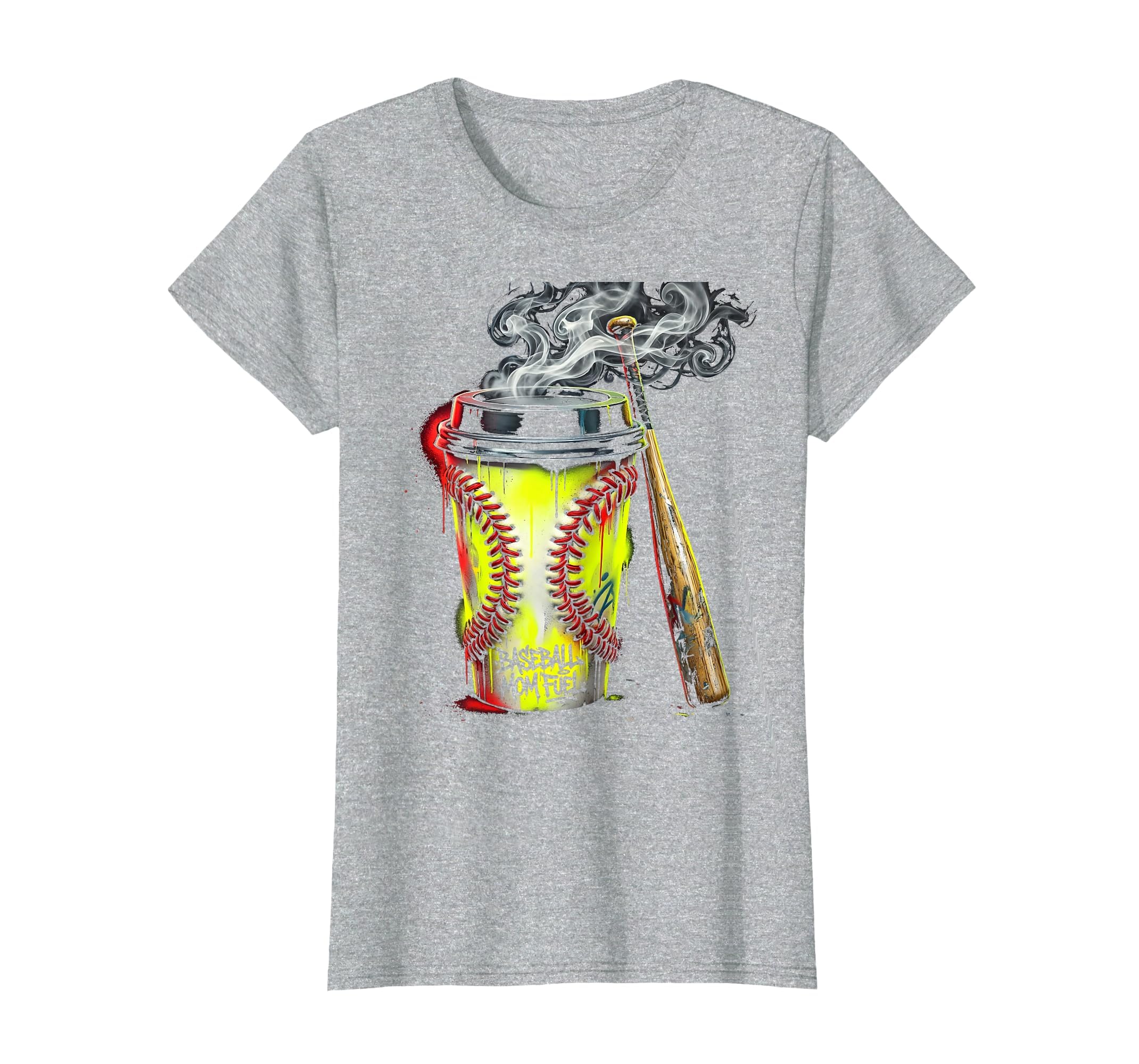 Baseball Mom Fuel Sports Moms T-Shirt - Trendy Graphic Men Women - T-Shirt, Sweatshirt, Hoodie