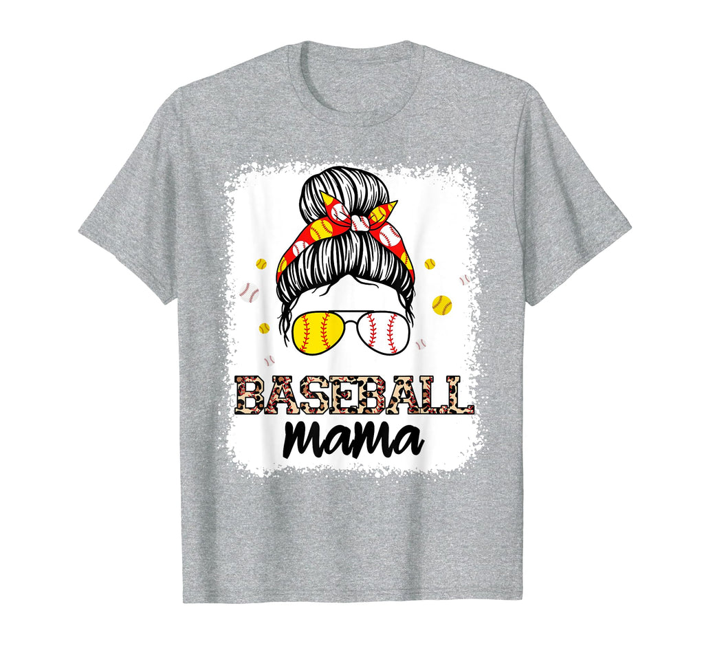 Baseball Mama Pitcher Catcher Mom T-Shirt - Trendy Graphic for Adults - T-Shirt, Sweatshirt, Hoodie