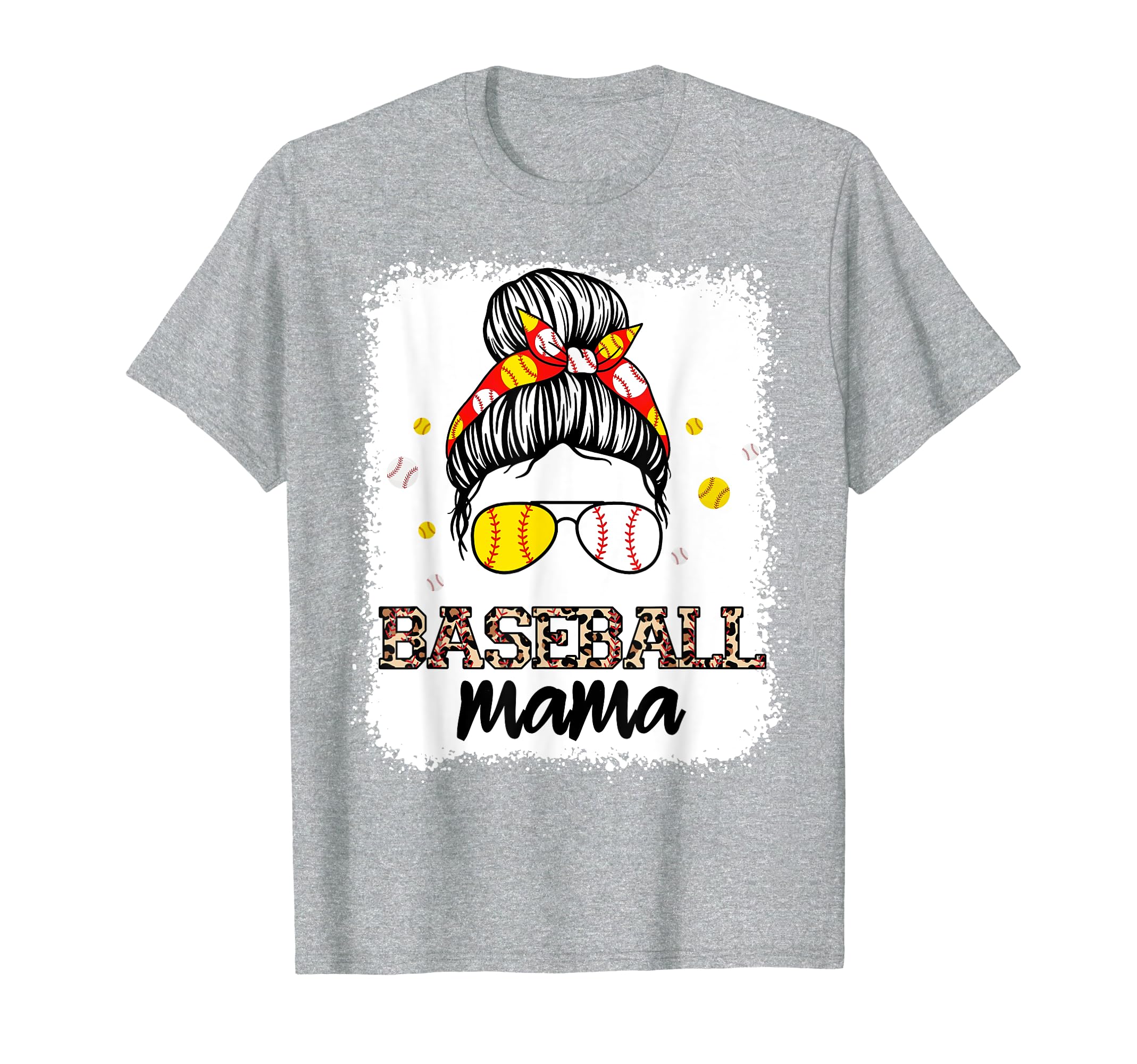 Baseball Mama Pitcher Catcher Mom T-Shirt - Trendy Graphic for Adults - T-Shirt, Sweatshirt, Hoodie