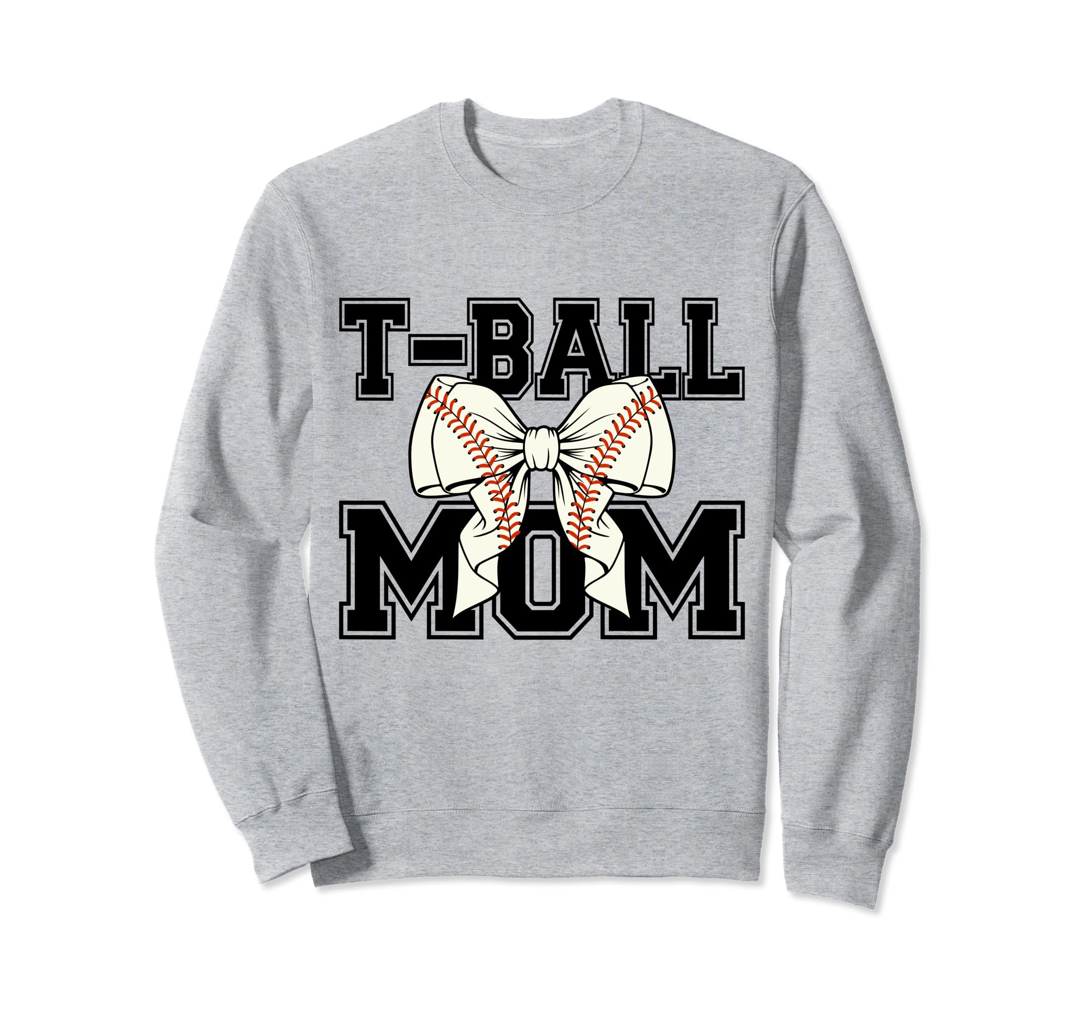 T Ball Mama Baseball Tball Mom Sweatshirt - Graphic Print for Adults - T-Shirt, Sweatshirt, Hoodie
