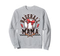 Baseball Coquette Bow Baseball Cheer Sweatshirt - Novelty Apparel Unisex - T-Shirt, Sweatshirt, Hoodie