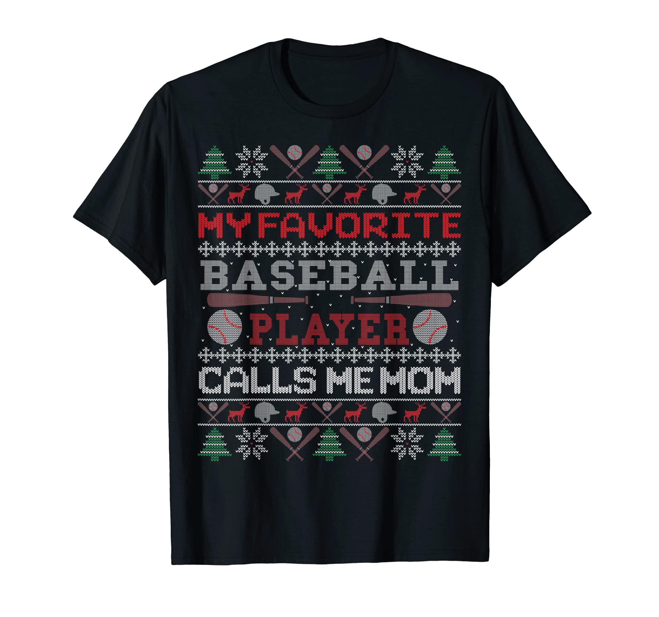 My Favorite Baseball Player Calls Me T-Shirt - Minimalist Print Men Women - T-Shirt, Sweatshirt, Hoodie