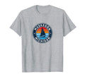 Muskegon Michigan Mi Sailboat 70S T-Shirt - Trendy Graphic Unisex - T-Shirt, Sweatshirt, Hoodie