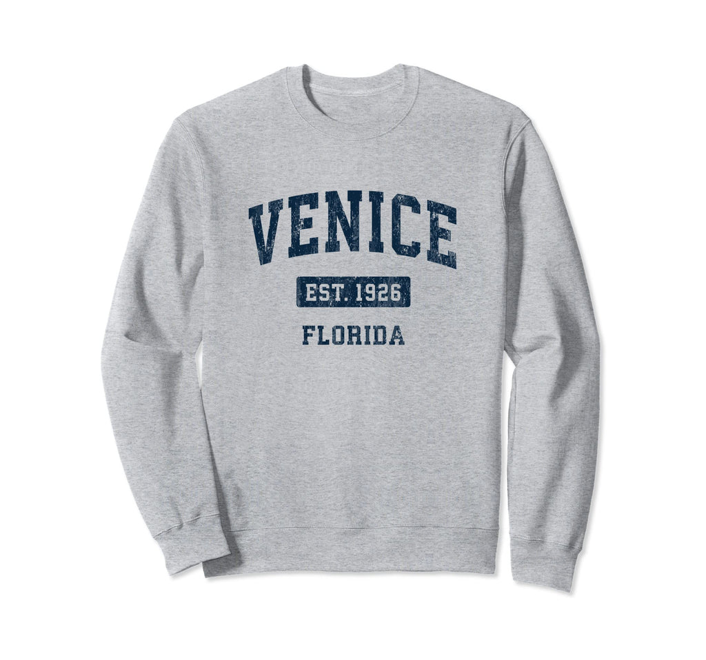 Venice Florida Fl Sports Established Sweatshirt - Custom Art Print Unisex - T-Shirt, Sweatshirt, Hoodie