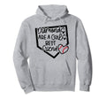 Diamonds Are Best Friend Baseball Hoodie - Fun Novelty Design Unisex - T-Shirt, Sweatshirt, Hoodie