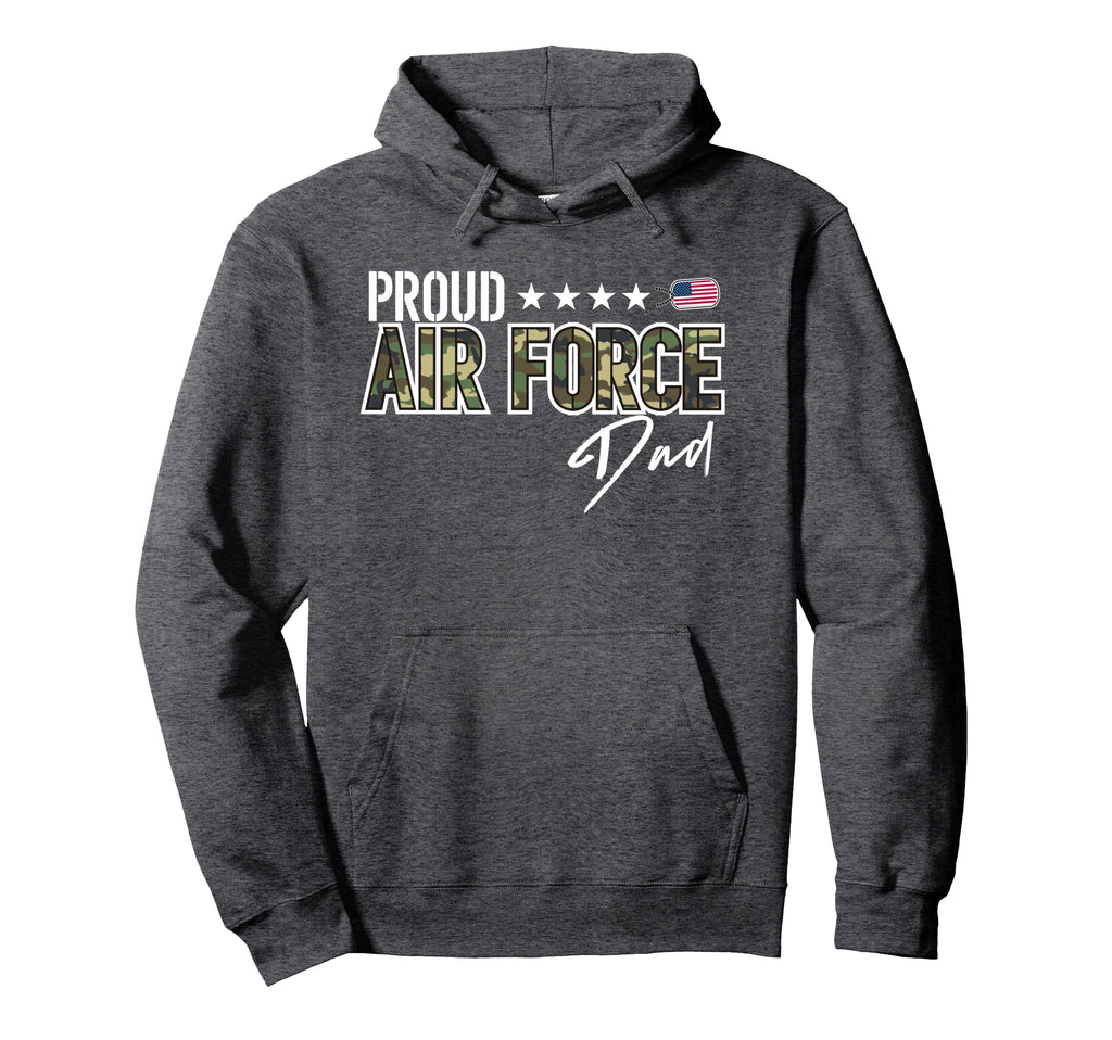 Ocp Proud Air Force Dad Hoodie - Casual Everyday Wear Men Women - T-Shirt, Sweatshirt, Hoodie