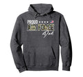 Ocp Proud Air Force Dad Hoodie - Casual Everyday Wear Men Women - T-Shirt, Sweatshirt, Hoodie