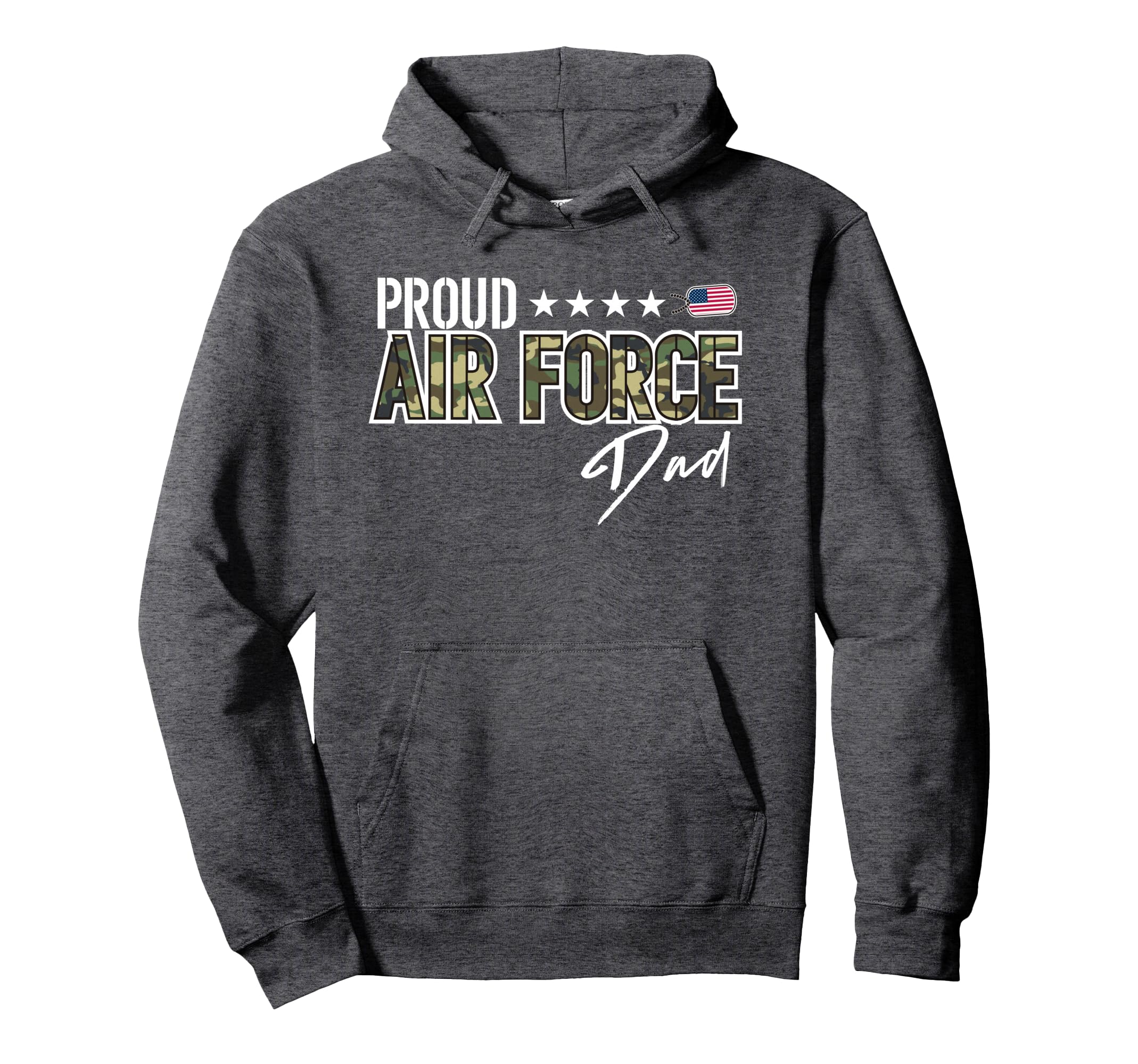 Ocp Proud Air Force Dad Hoodie - Casual Everyday Wear Men Women - T-Shirt, Sweatshirt, Hoodie