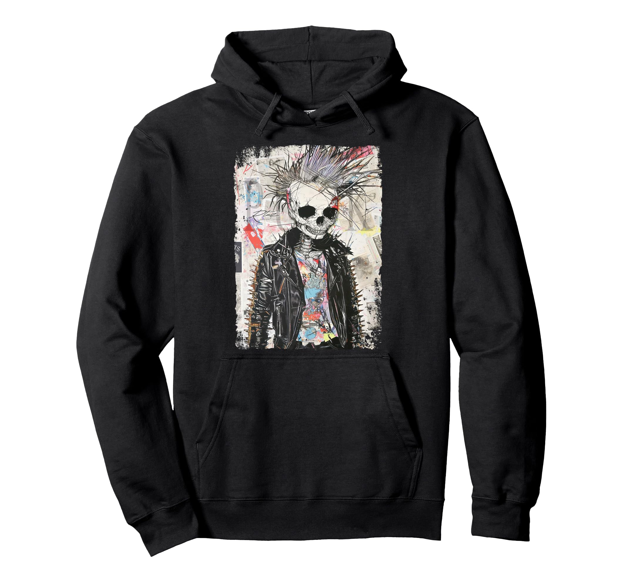 Aesthetic Streetwear Skull Hoodie - Minimalist Print for Adults - T-Shirt, Sweatshirt, Hoodie