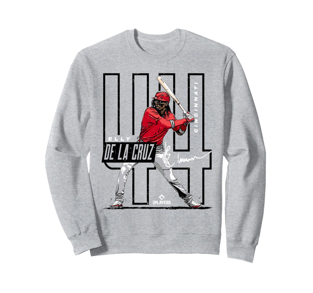 Elly De La Cruz Cincinnati Mlb Sweatshirt - Custom Art Print Men Women - T-Shirt, Sweatshirt, Hoodie