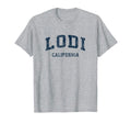 Lodi California Ca Varsity Sports Navy T-Shirt - Unique Graphic Men Women - T-Shirt, Sweatshirt, Hoodie
