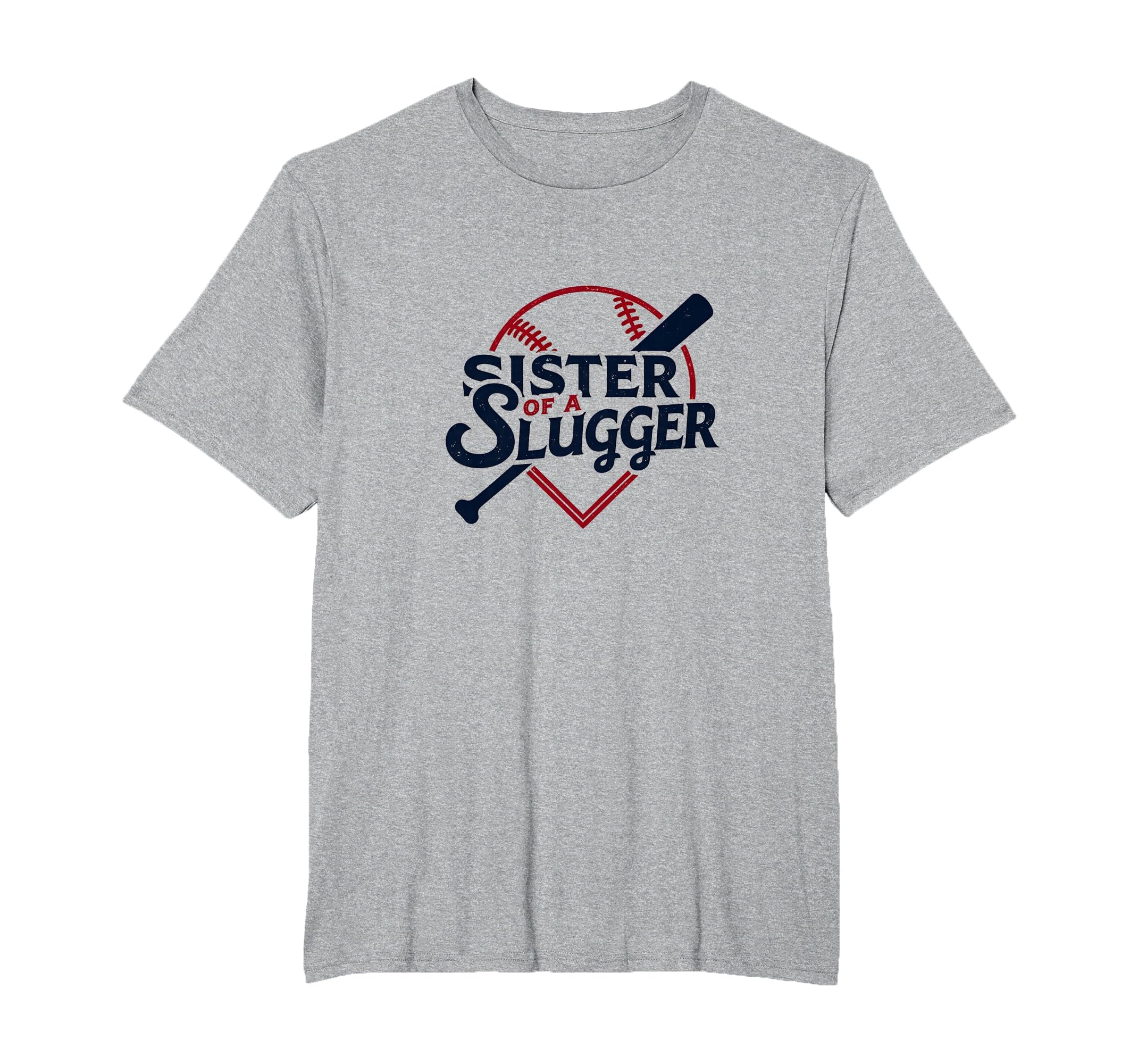 Baseball Sister Sister Slugger Sports T-Shirt - Novelty Apparel Unisex - T-Shirt, Sweatshirt, Hoodie