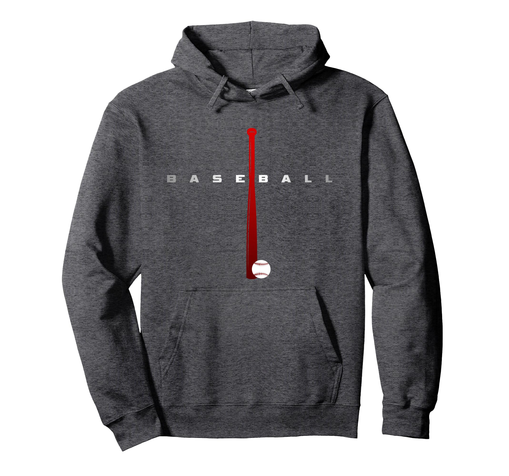 Baseball Hoodie - Fun Novelty Design for Adults - T-Shirt, Sweatshirt, Hoodie