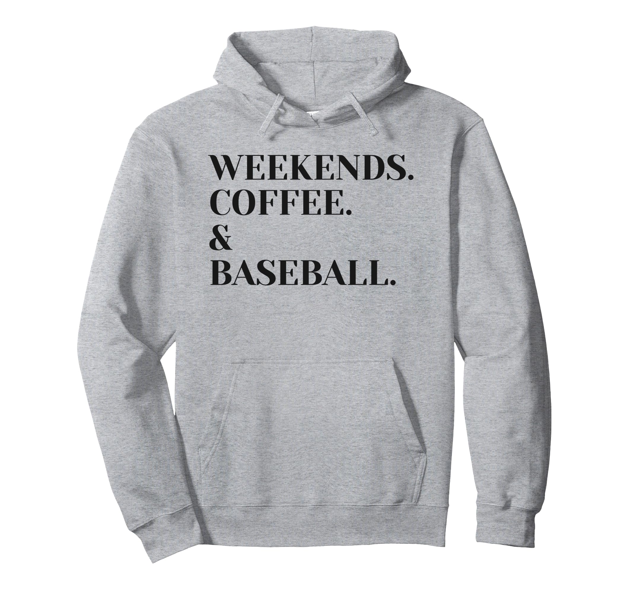 Weekends Coffee And Baseball Mom Hoodie - Trendy Graphic for Adults - T-Shirt, Sweatshirt, Hoodie