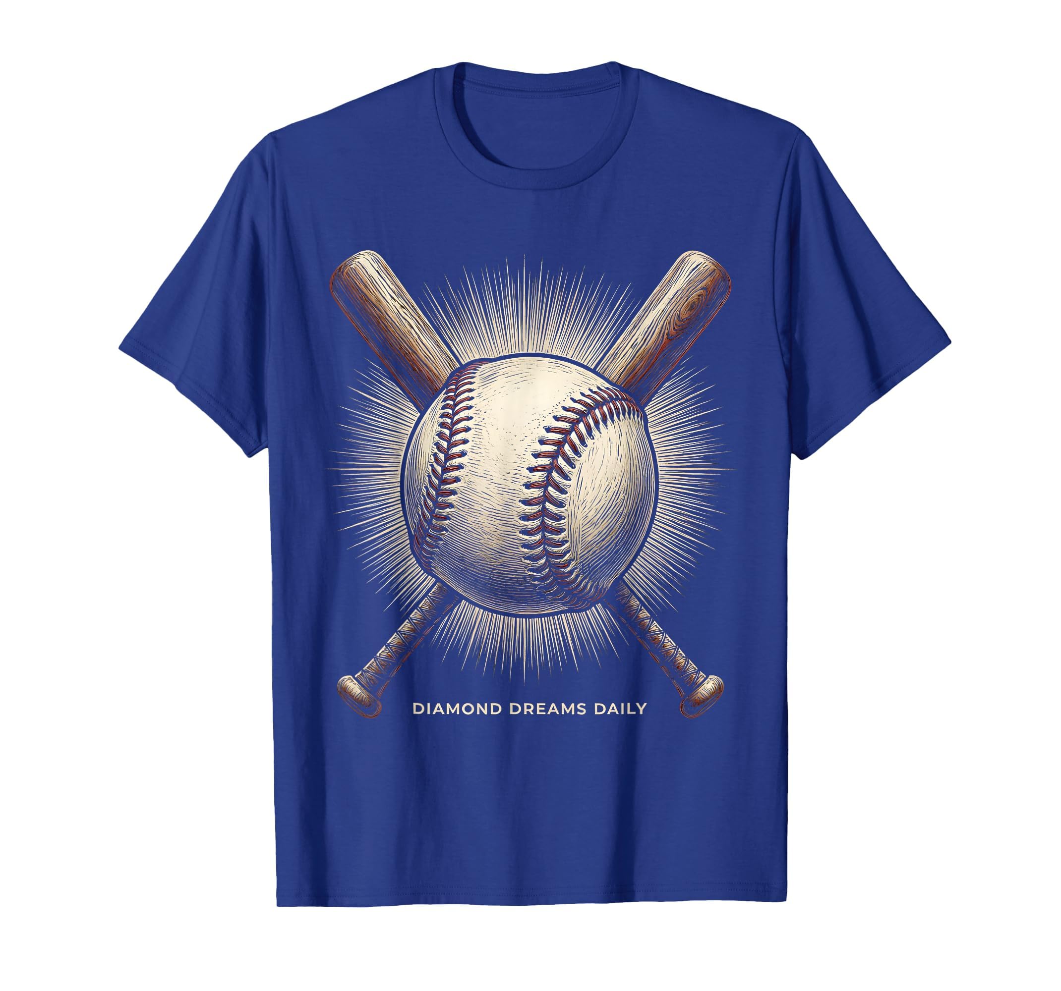 Diamond Dreams Daily Baseball Mom T-Shirt - Novelty Apparel Men Women - T-Shirt, Sweatshirt, Hoodie