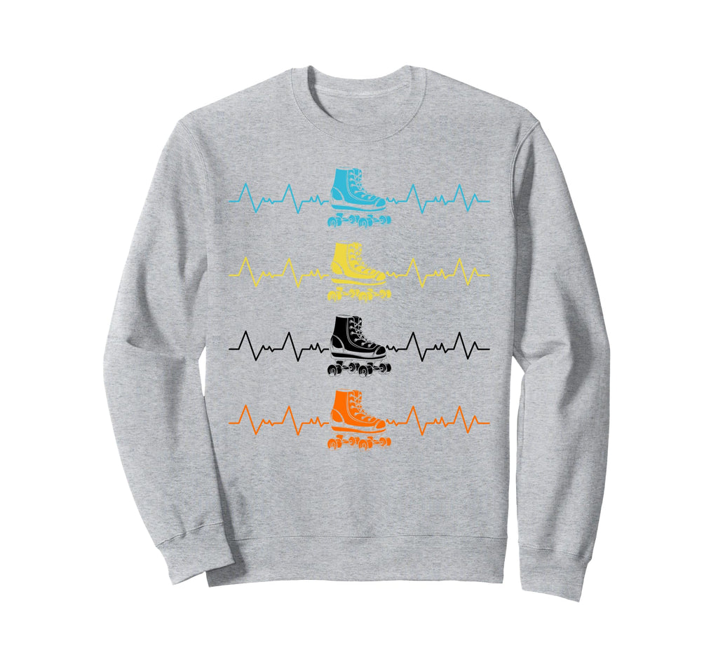 Roller Skate Skating Sport Sweatshirt - Aesthetic Graphic Men Women - T-Shirt, Sweatshirt, Hoodie