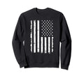 Usa Flag Distressed Gift Sweatshirt - Novelty Apparel Unisex - T-Shirt, Sweatshirt, Hoodie