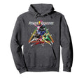 Power Rangers Rainbow Pyramid Action Portrait Hoodie - Graphic Print Unisex - T-Shirt, Sweatshirt, Hoodie