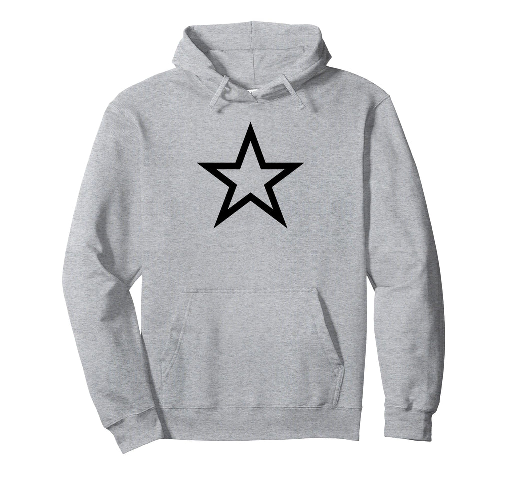Cyber Y2K Aesthetic Black Star Trashy Hoodie - Novelty Apparel for Adults - T-Shirt, Sweatshirt, Hoodie