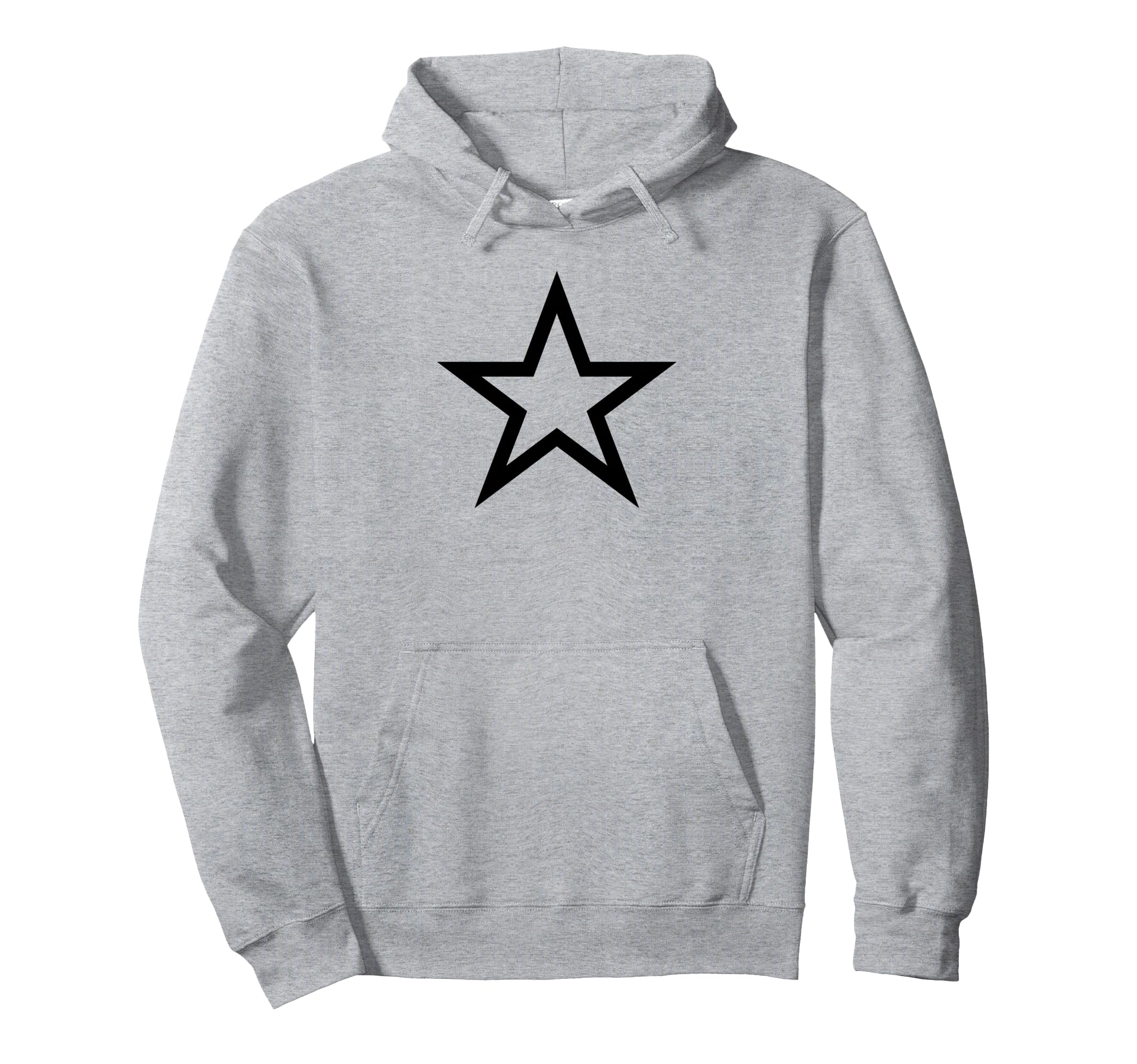 Cyber Y2K Aesthetic Black Star Trashy Hoodie - Novelty Apparel for Adults - T-Shirt, Sweatshirt, Hoodie