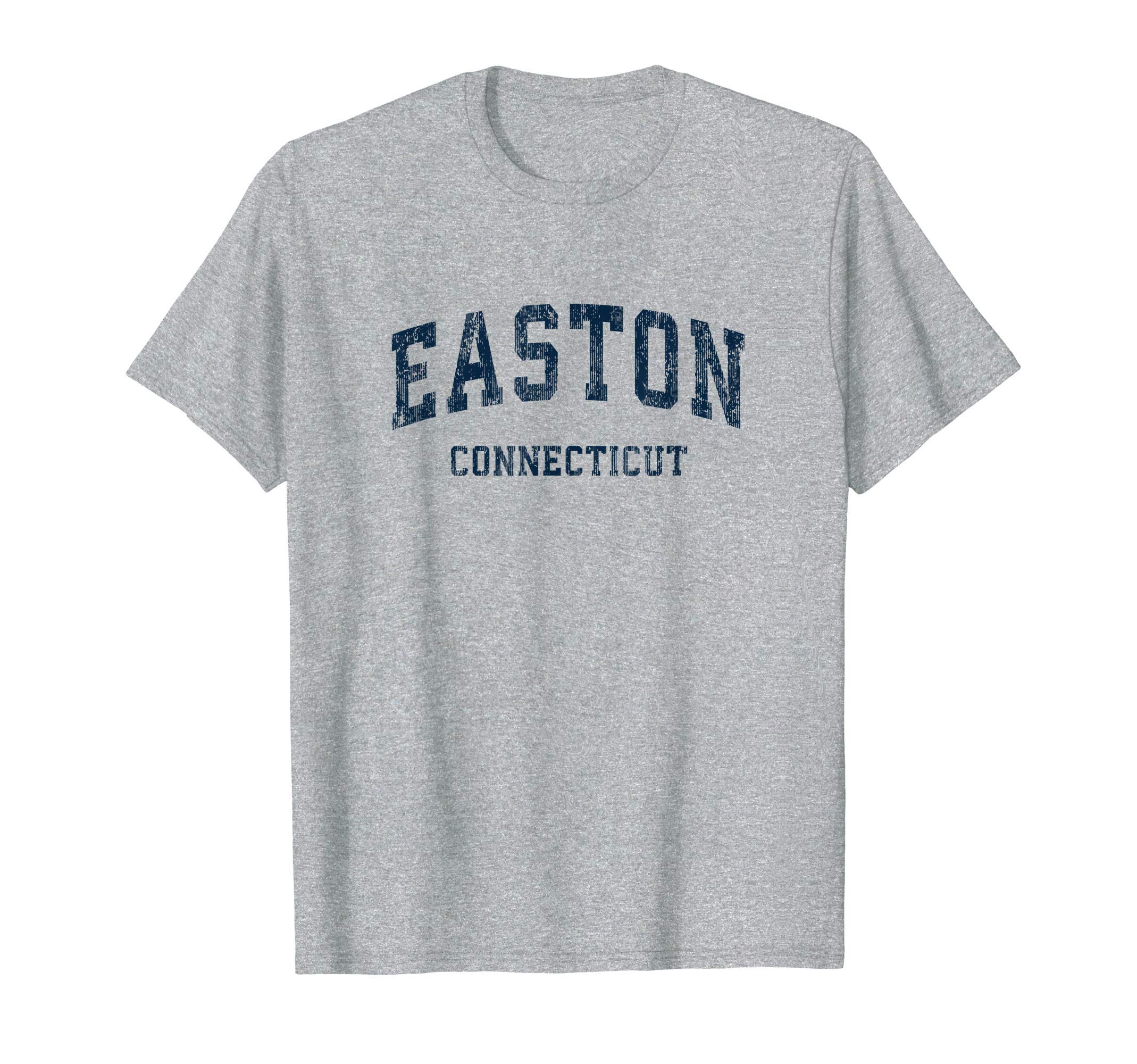 Easton Connecticut Ct Varsity Sports T-Shirt - Fun Novelty Design Unisex - T-Shirt, Sweatshirt, Hoodie