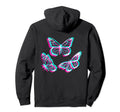 Pastel Goth Aesthetic Butterfly Glitch Hoodie - Trendy Graphic Men Women - T-Shirt, Sweatshirt, Hoodie