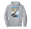 Great Wave Off Kanagawa Grid Kawaii Hoodie - Streetwear Style Unisex - T-Shirt, Sweatshirt, Hoodie