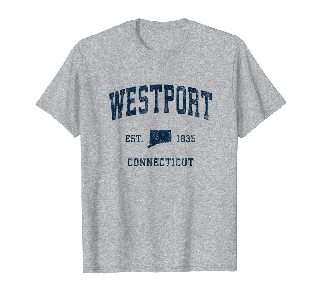 Westport Connecticut Ct Athletic T-Shirt - Casual Everyday Wear for Adults - T-Shirt, Sweatshirt, Hoodie