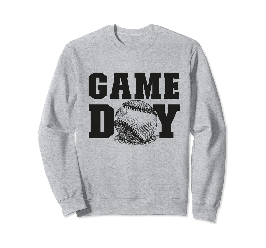 Game Day Baseball Mom Game Day Sweatshirt - Streetwear Style Unisex - T-Shirt, Sweatshirt, Hoodie