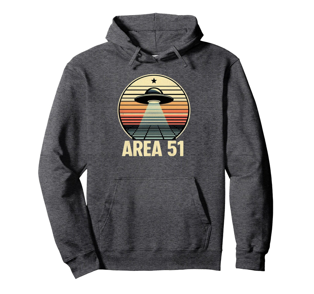 Area 51 Hoodie - Casual Everyday Wear Unisex - T-Shirt, Sweatshirt, Hoodie