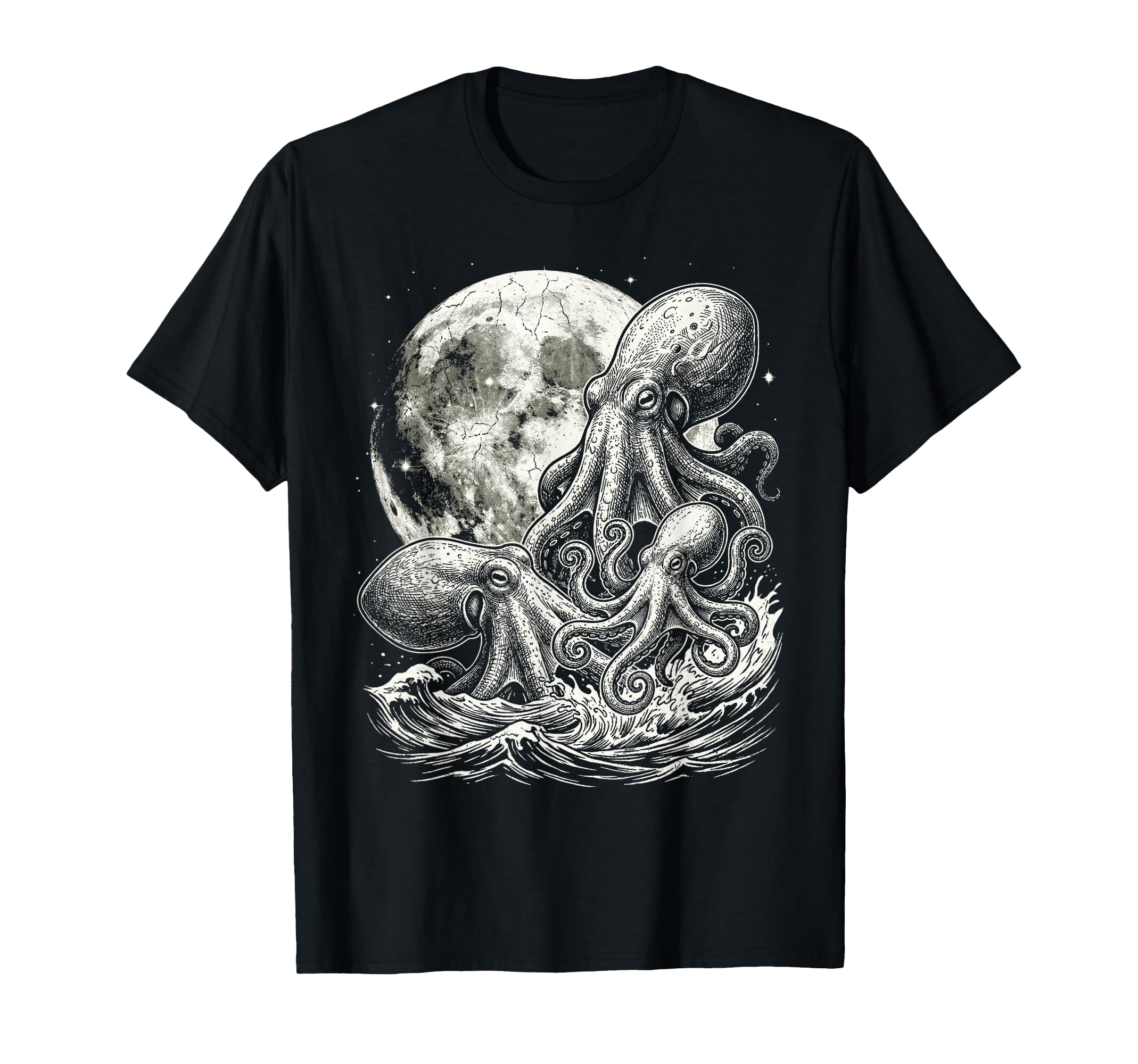 Octopus 90S Aesthetic Y2K Octopus T-Shirt - Novelty Apparel Unisex - T-Shirt, Sweatshirt, Hoodie