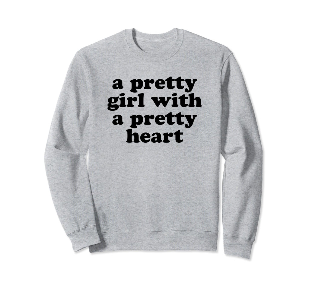 Pretty Pretty Heart Y2K Aesthetic Sweatshirt - Fun Novelty Design Unisex - T-Shirt, Sweatshirt, Hoodie