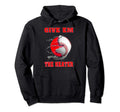 Give Em Heater Baseball Pitcher Hoodie - Aesthetic Graphic Unisex - T-Shirt, Sweatshirt, Hoodie