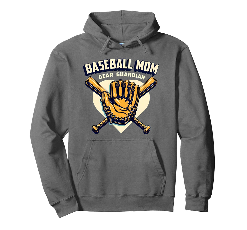 Baseball Mom Gear Guardian Hoodie - Minimalist Print Unisex - T-Shirt, Sweatshirt, Hoodie