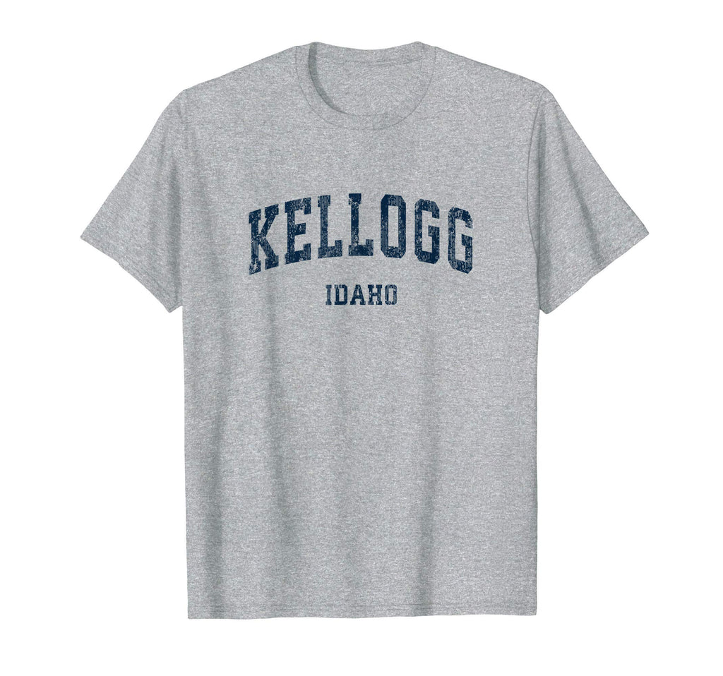 Kellogg Idaho Id Varsity Sports Navy T-Shirt - Streetwear Style Unisex - T-Shirt, Sweatshirt, Hoodie