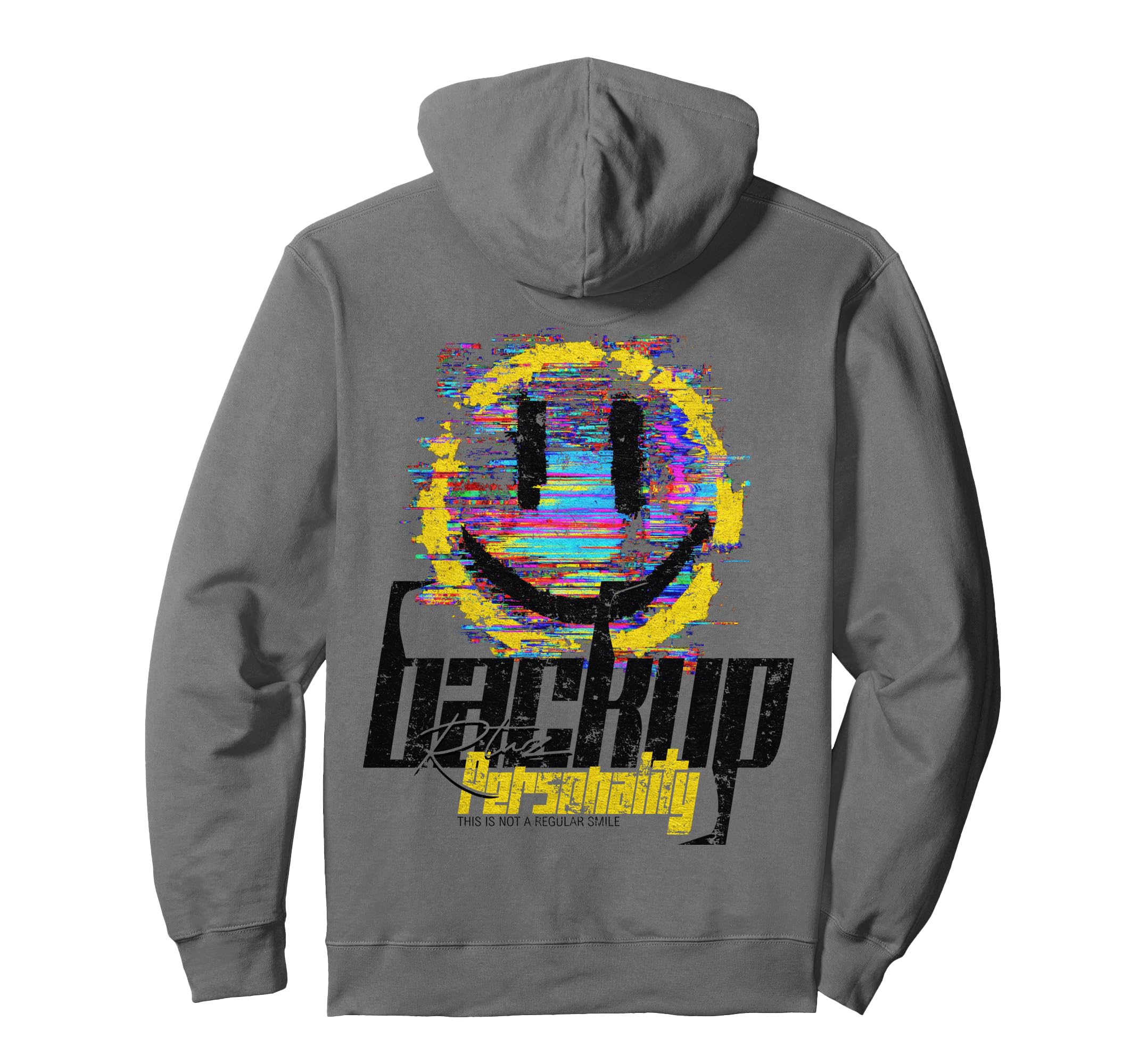 Y2K Back Streetwear Smile Hoodie - Unique Graphic Unisex - T-Shirt, Sweatshirt, Hoodie
