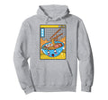 Ramen Noodles Bowl Kawaii Grid Hoodie - Custom Art Print Men Women - T-Shirt, Sweatshirt, Hoodie