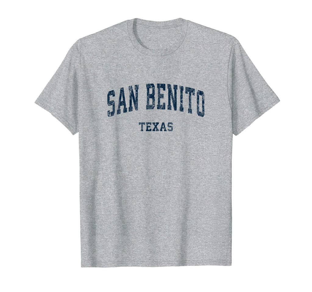 San Benito Texas Tx Varsity Sports T-Shirt - Minimalist Print for Adults - T-Shirt, Sweatshirt, Hoodie