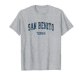 San Benito Texas Tx Varsity Sports T-Shirt - Minimalist Print for Adults - T-Shirt, Sweatshirt, Hoodie