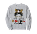 Loud And Proud Baseball Mom Messy Sweatshirt - Minimalist Print Men Women - T-Shirt, Sweatshirt, Hoodie