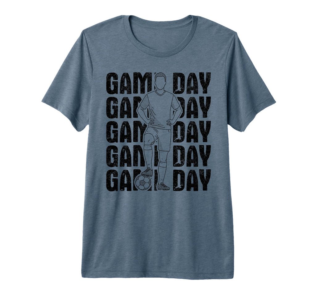 Game Day Soccer Soccer Mom Soccer Dad T-Shirt - Trendy Graphic Men Women - T-Shirt, Sweatshirt, Hoodie