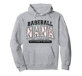 Baseball Nana Like Normal Nana But Louder Hoodie - Unique Graphic Unisex - T-Shirt, Sweatshirt, Hoodie