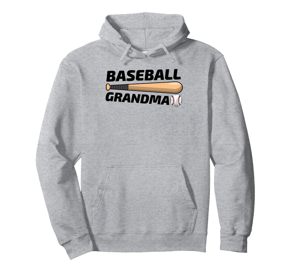 Baseball Grandma Family Matching Hoodie - Fun Novelty Design for Adults - T-Shirt, Sweatshirt, Hoodie