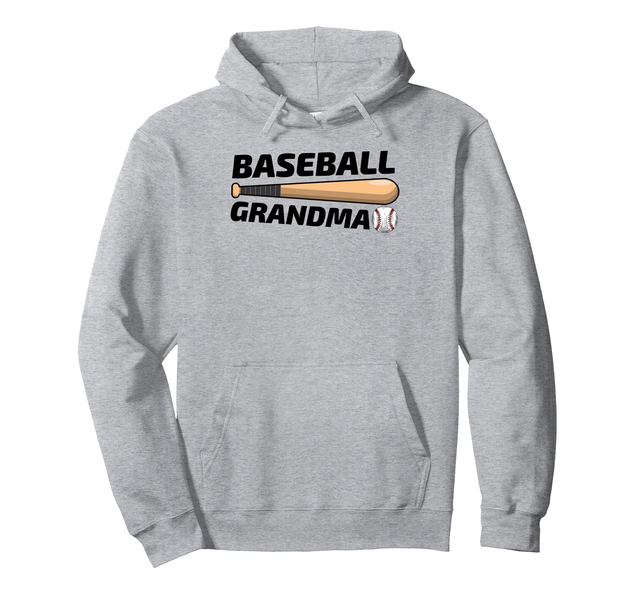 Baseball Grandma Family Matching Hoodie - Fun Novelty Design for Adults - T-Shirt, Sweatshirt, Hoodie