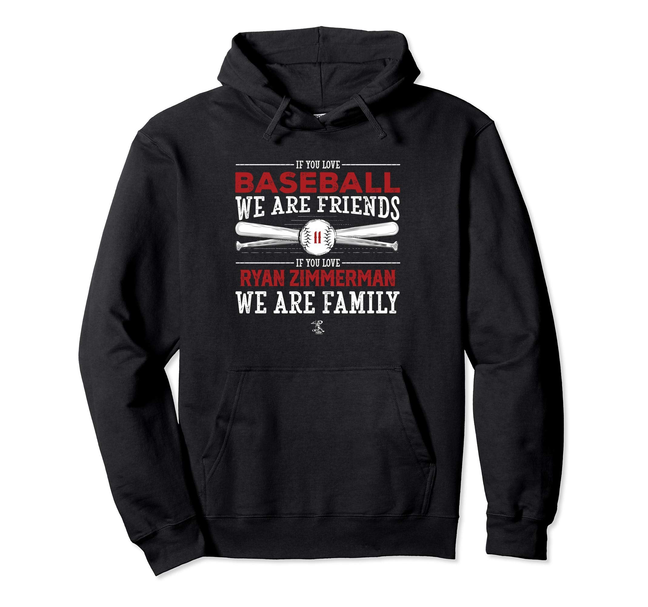 Ryan Zimmerman If You Love Baseball Hoodie - Novelty Apparel Unisex - T-Shirt, Sweatshirt, Hoodie