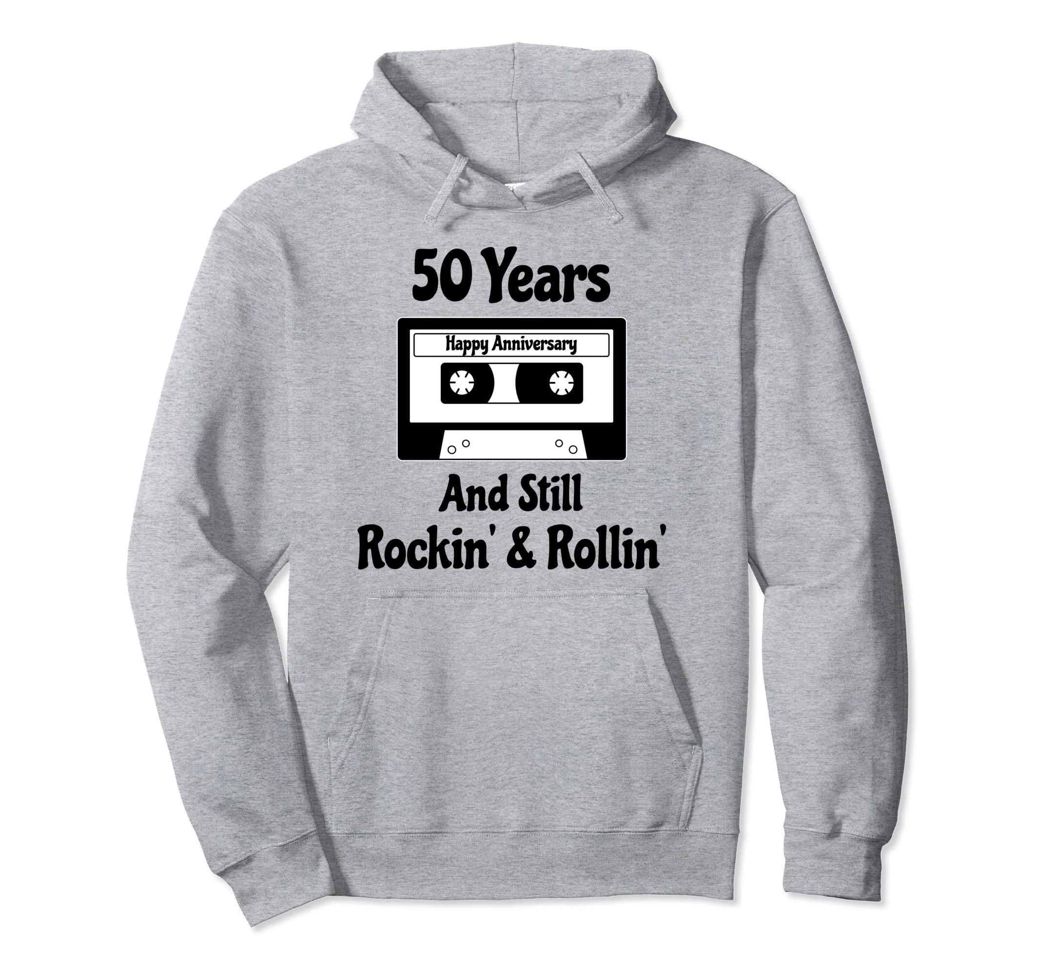 50Th Wedding Anniversary 50 Years Hoodie - Custom Art Print for Adults - T-Shirt, Sweatshirt, Hoodie