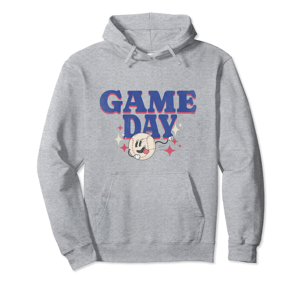 Baseball Game Day Shirts Baseball Mama Hoodie - Graphic Print for Adults - T-Shirt, Sweatshirt, Hoodie