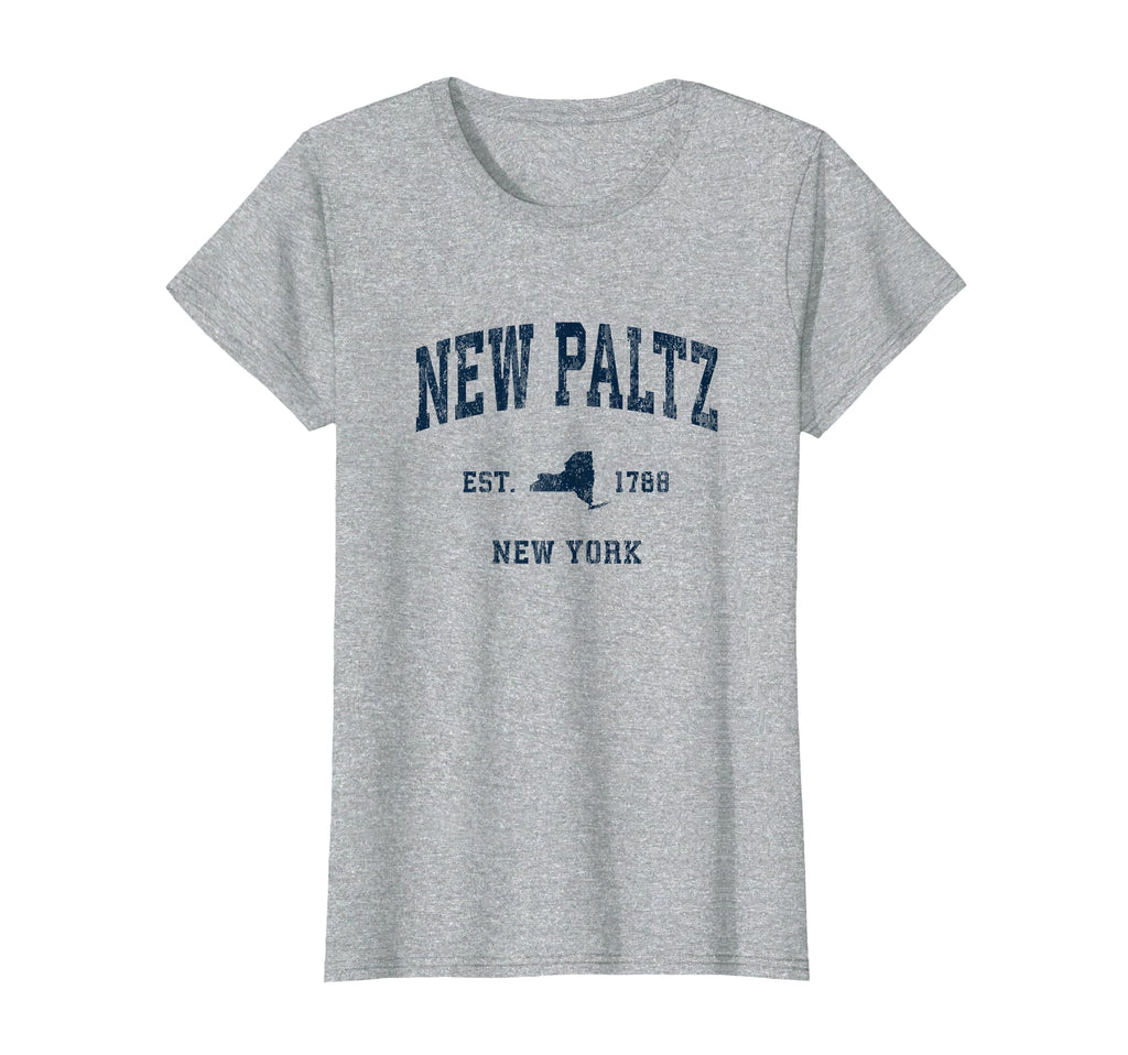 New Paltz New York Ny Athletic T-Shirt - Fun Novelty Design for Adults - T-Shirt, Sweatshirt, Hoodie