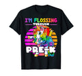 Pre K Flossing Unicorn Back To School T-Shirt - Trendy Graphic for Adults - T-Shirt, Sweatshirt, Hoodie