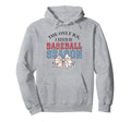 Baseball Season Coquette American Hoodie - Trendy Graphic for Adults - T-Shirt, Sweatshirt, Hoodie